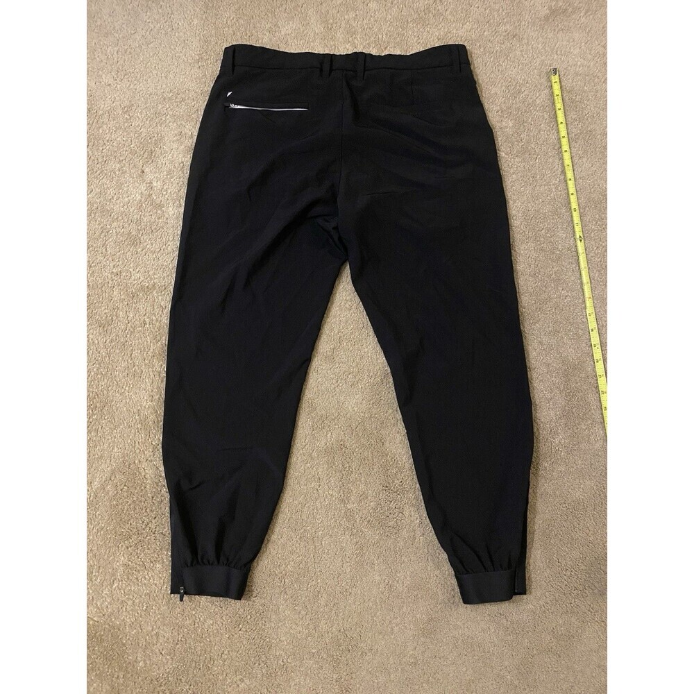 the Men's Primo Golf Black Jogger Tapered Leg Zip Pants Men’s Size 34 S - Picture 11 of 13